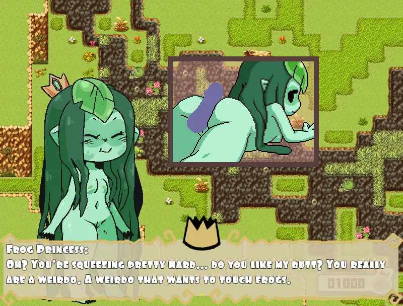 Princess & Conquest gameplay screenshot 5 (RPGM adult game) by Towerfag – free download