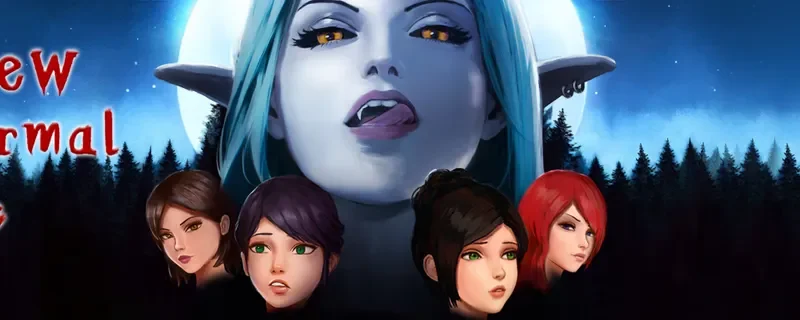 My New Paranormal Life cover 0.6 – Ren'Py adult game by Impassi Productions free download