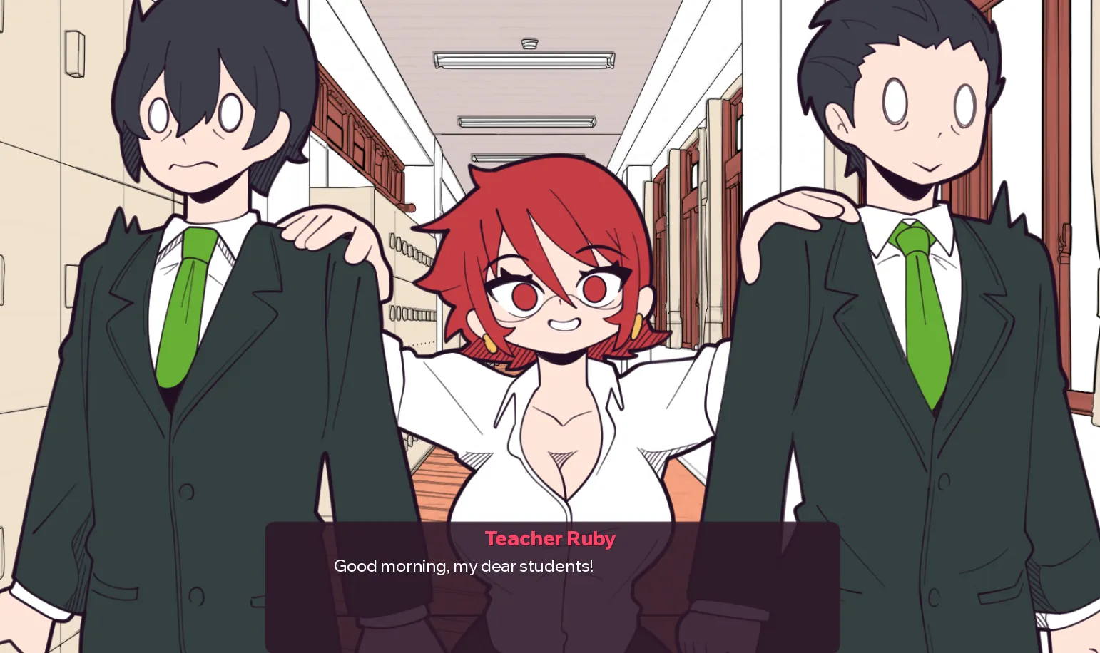 Alone with My Teacher gameplay screenshot 13 (Ren'Py adult game) by Ghelber – free download