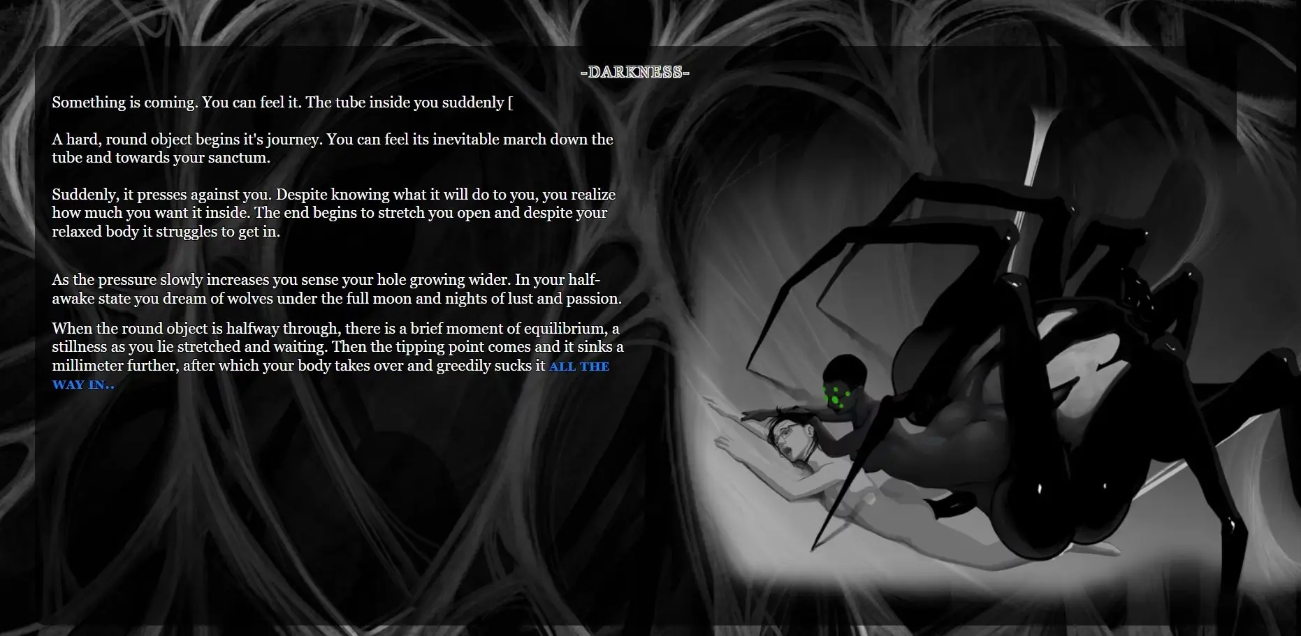 Transylvania gameplay screenshot 2 (HTML adult game) by XFiction – free download