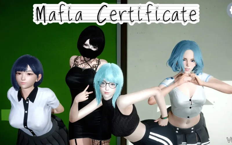 Mafia Certificate cover 0.5.1 – Ren'Py adult game by Gremory free download