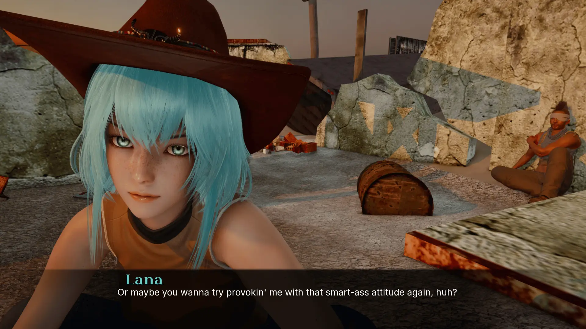 Apocalypse 2059 gameplay screenshot 13 (Ren'Py adult game) by BigH4nd.Inc – free download