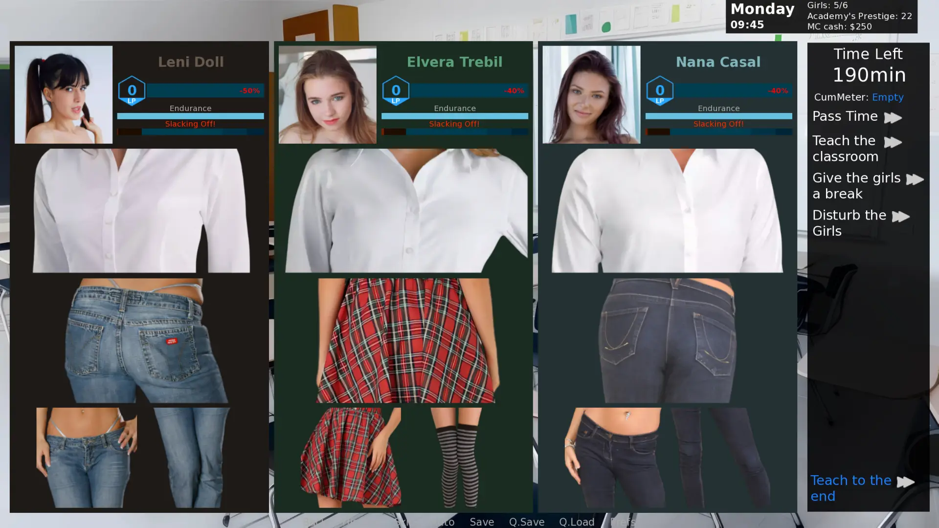 WTM Academy gameplay screenshot 14 (Ren'Py adult game) by Ninoss – free download