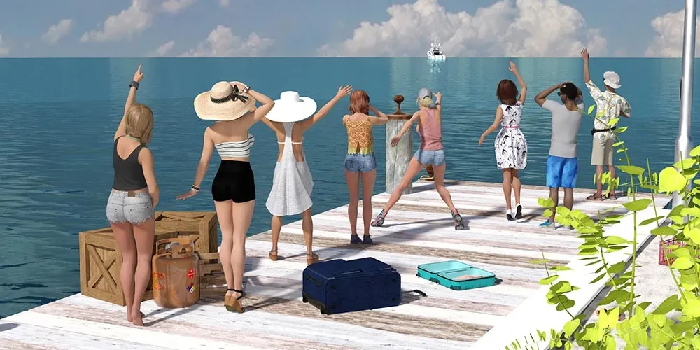 Forsaken Island gameplay screenshot 3 (Others adult game) by Flatbert Games – free download