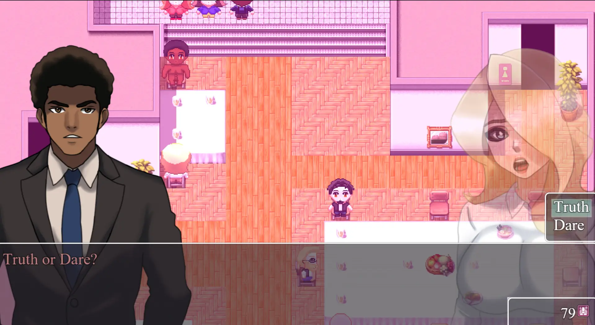 Bouquet of Roses gameplay screenshot 7 (RPGM adult game) by NutLeader – free download