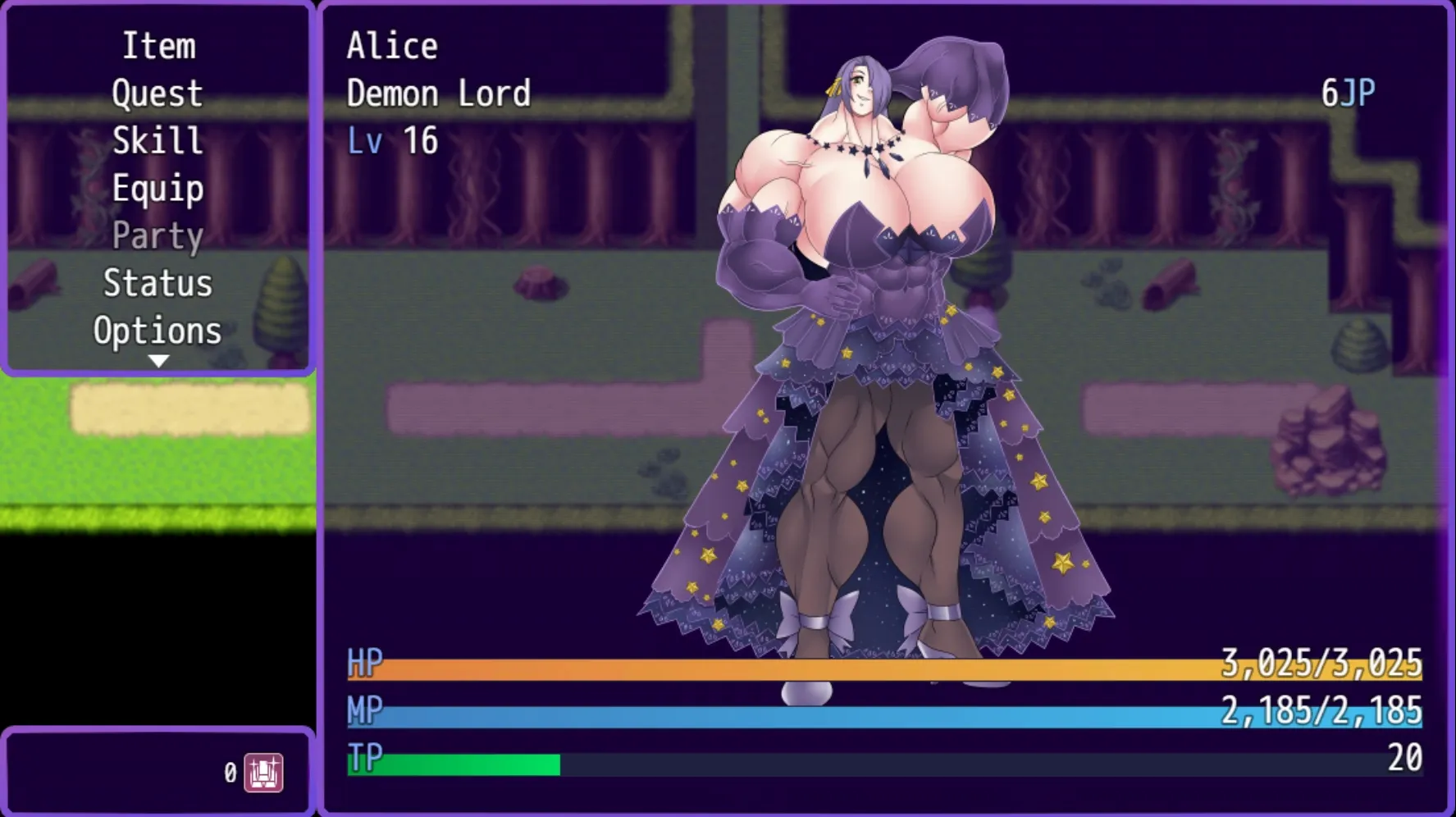 Demon Lord Alice gameplay screenshot 4 (RPGM adult game) by Mount Swell Games – free download