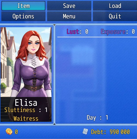 NTR Tales – Lustful Orders gameplay screenshot 2 (RPGM adult game) by Naughty Arcade Studio – free download