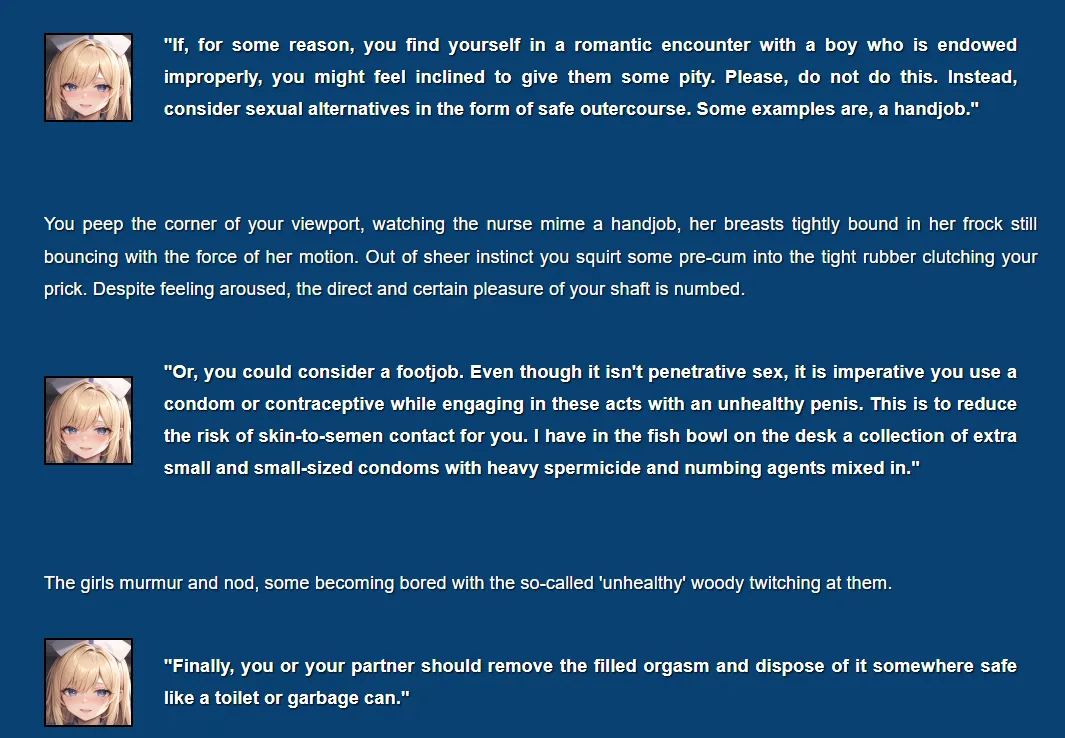 Altered Vision gameplay screenshot 4 (HTML adult game) by Caretaker Publishing – free download
