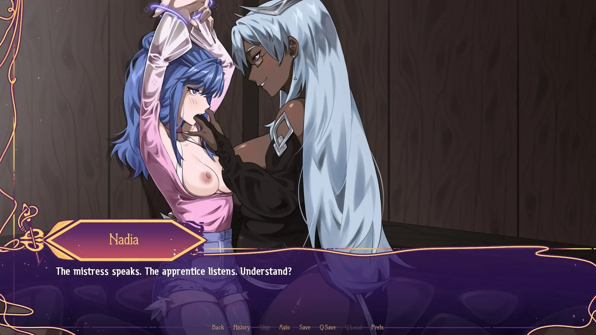 Monstrous Liberation gameplay screenshot 2 (Ren'Py adult game) by BP Games – free download