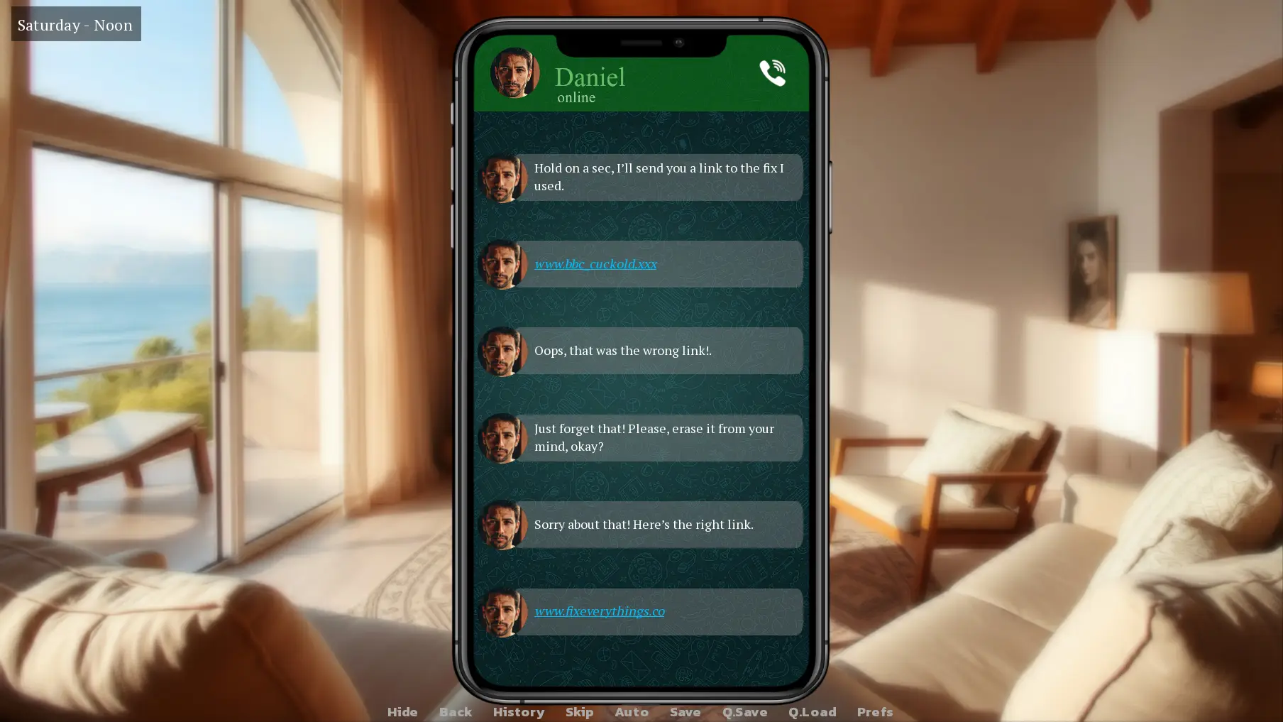 A Wife’s Loyalty gameplay screenshot 9 (Ren'Py adult game) by d3sire Studio – free download