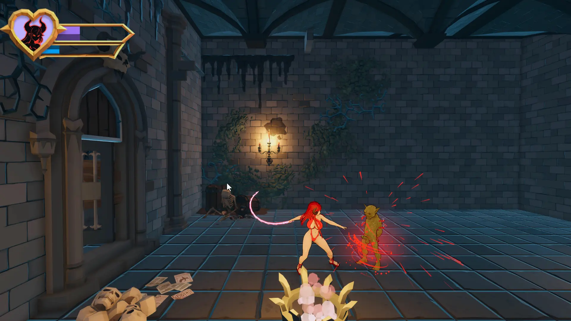 Succubus: The Lustborn Curse gameplay screenshot 4 (Unity adult game) by Lustborn Studio – free download