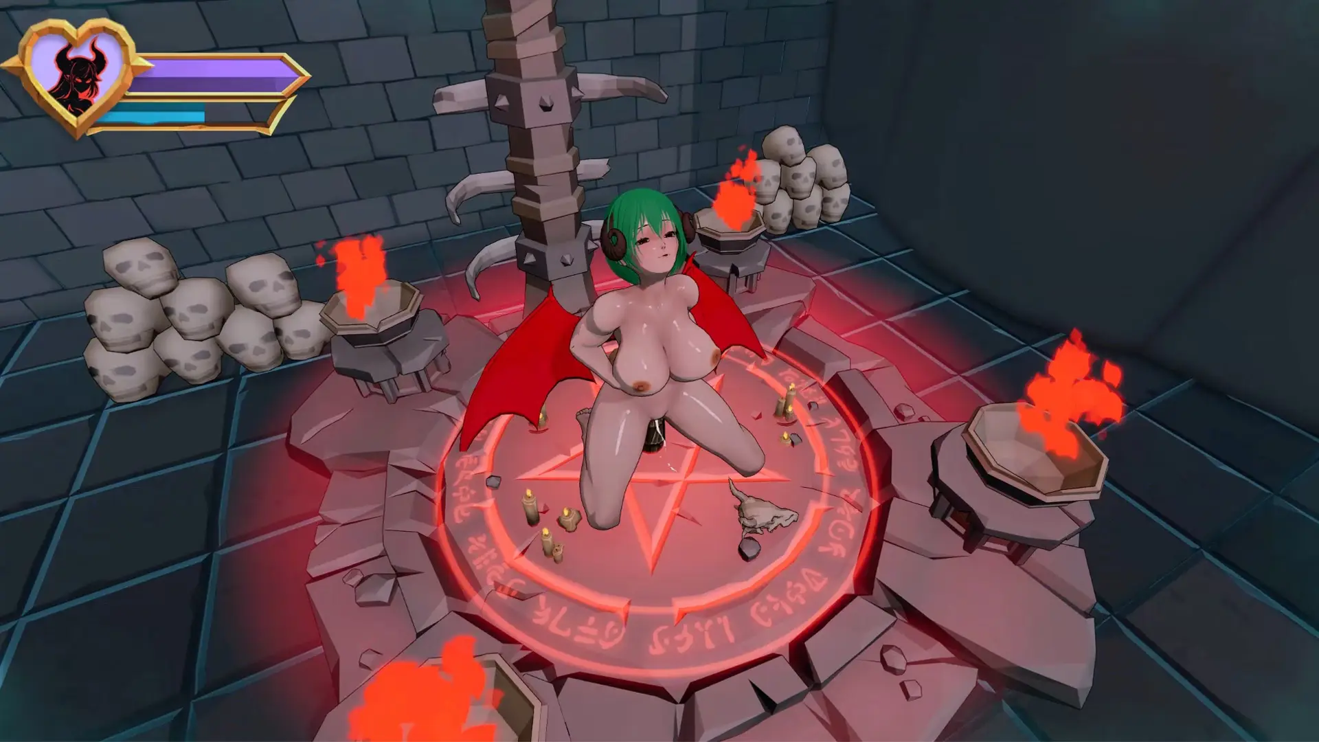 Succubus: The Lustborn Curse gameplay screenshot 8 (Unity adult game) by Lustborn Studio – free download