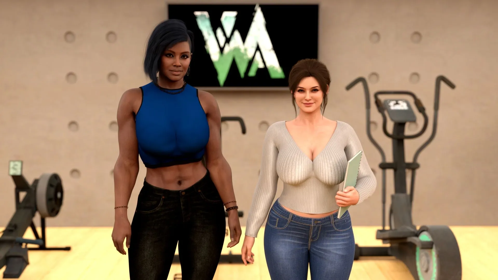 Wrestling Dynasty gameplay screenshot 5 (Ren'Py adult game) by Beerus – free download