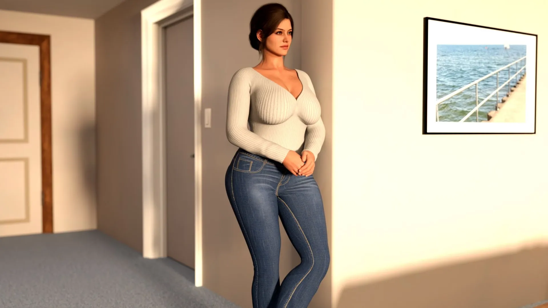 Wrestling Dynasty gameplay screenshot 6 (Ren'Py adult game) by Beerus – free download