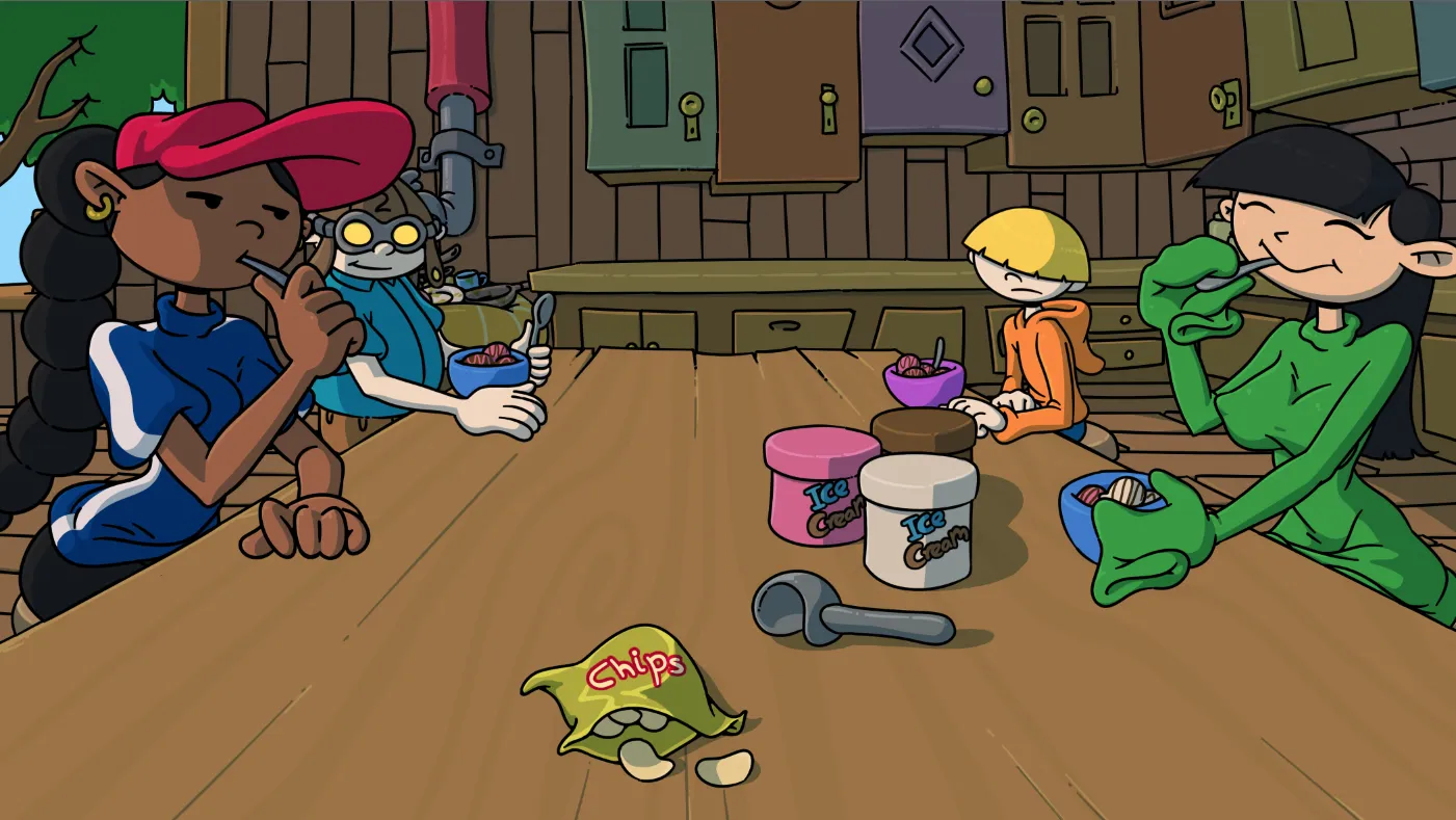 K.N.D. Operation M.A.L.W.A.R.E. gameplay screenshot 2 (Ren'Py adult game) by Tropic – free download