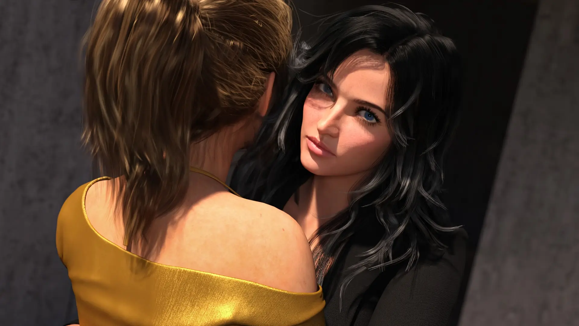 Strong Desire gameplay screenshot 3 (Ren'Py adult game) by TheBlueInk – free download