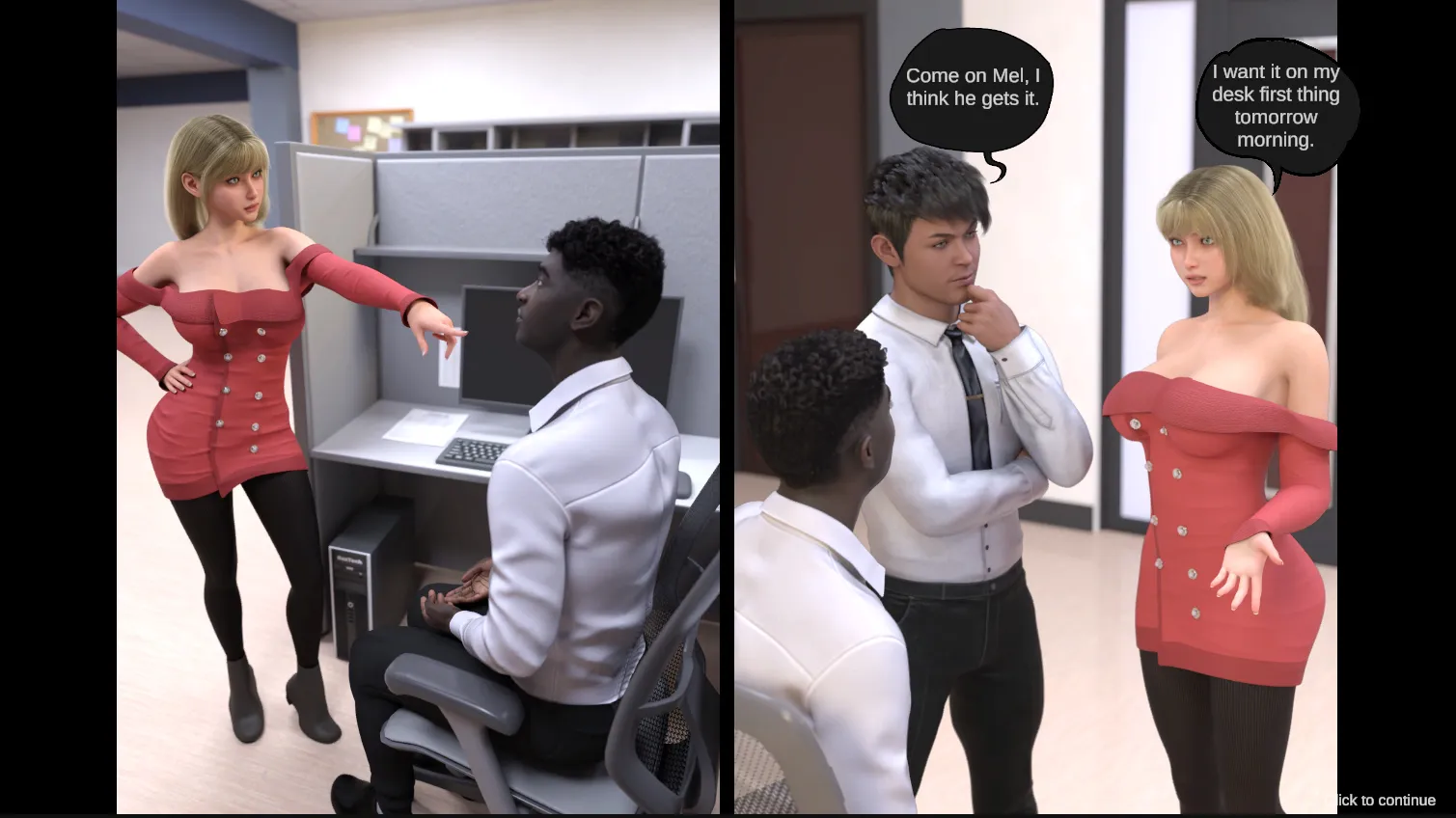 Office Life gameplay screenshot 6 (Unity adult game) by Naisho_Entertainment – free download