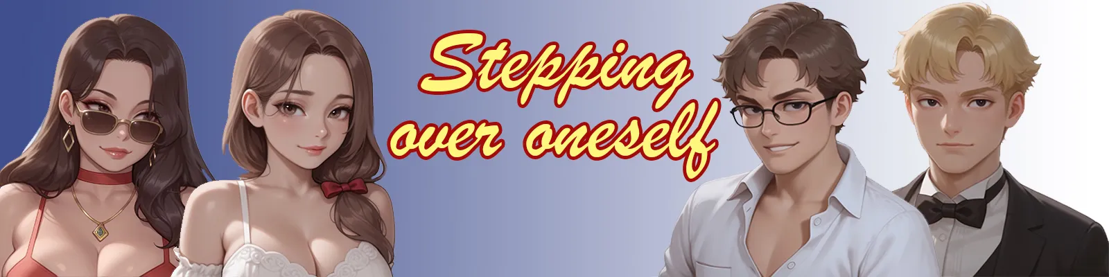Stepping Over Oneself cover 0.10.0 – Ren'Py adult game by PixelFrogFoundry free download