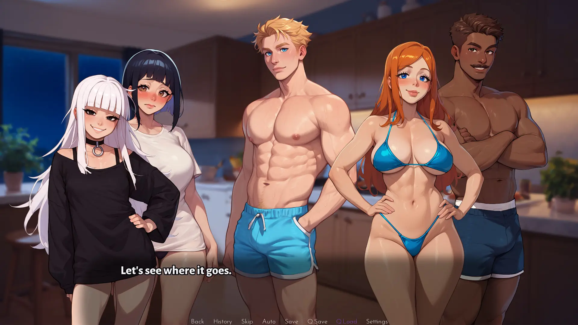 My True Desire gameplay screenshot 13 (Ren'Py adult game) by DTZ Games – free download