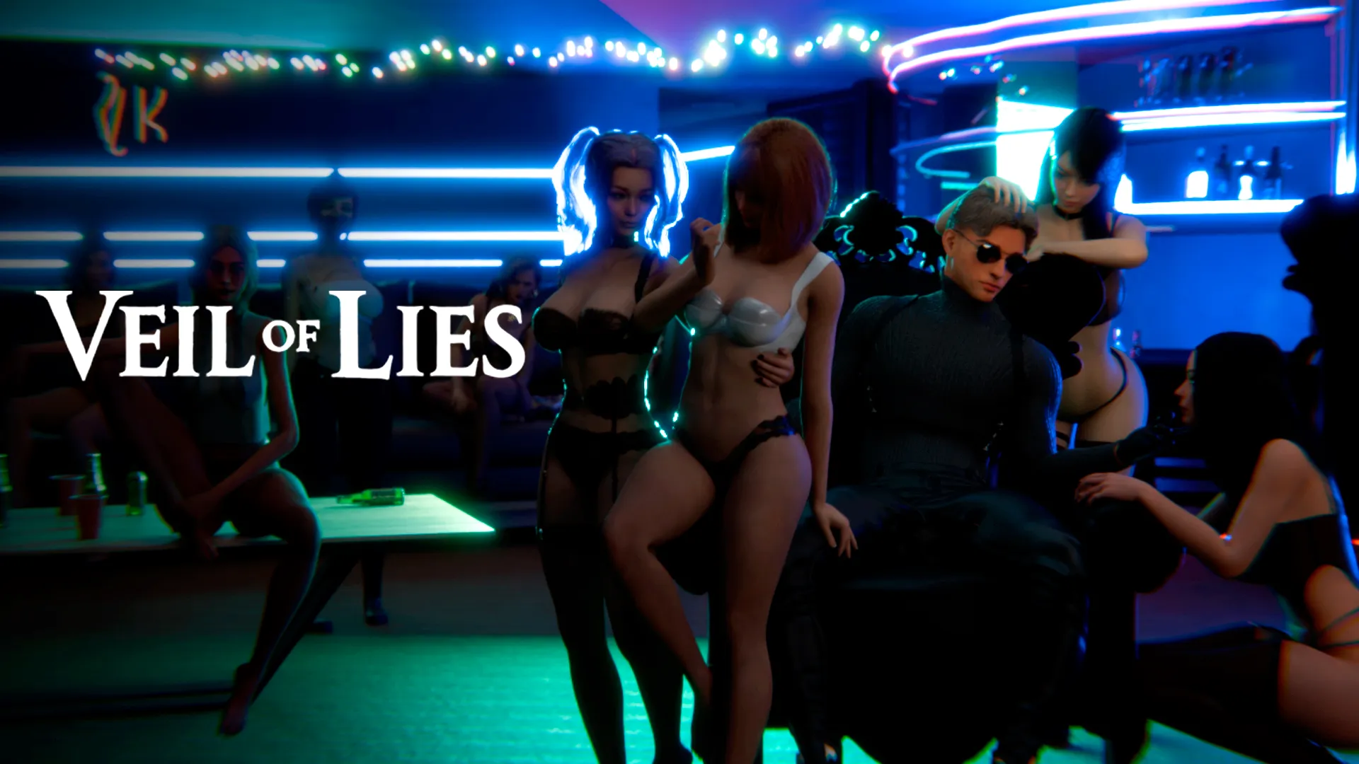 Veil of Lies gameplay screenshot 3 (Ren'Py adult game) by Holk – free download