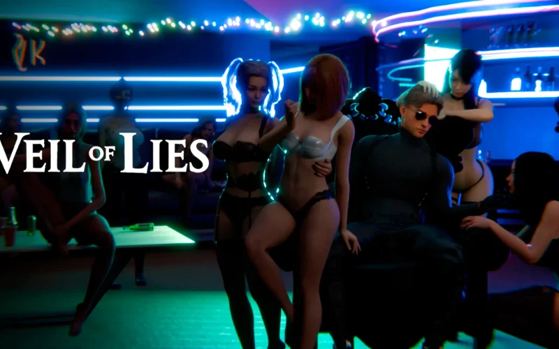 Veil of Lies cover Chapter 1 – Ren'Py adult game by Holk free download