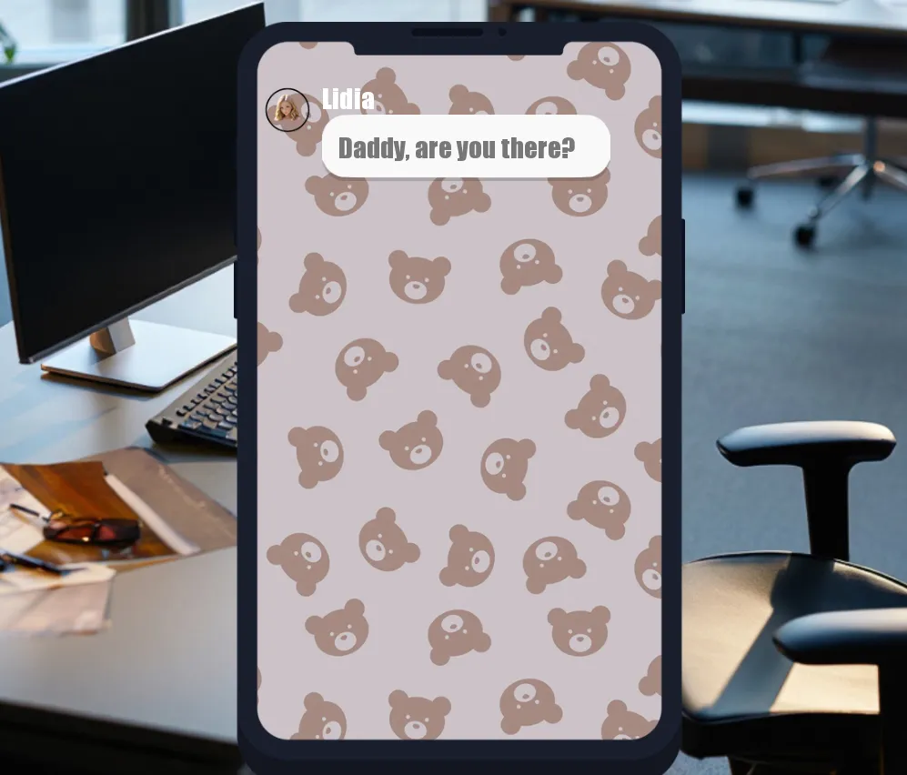 Dad’s Phone gameplay screenshot 2 (Ren'Py adult game) by 305GAMES – free download