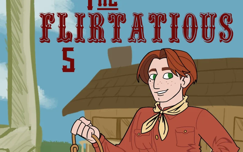 The Flirtatious Five cover 0.7.0.2 – Ren'Py adult game by Down Bad Smut Games free download