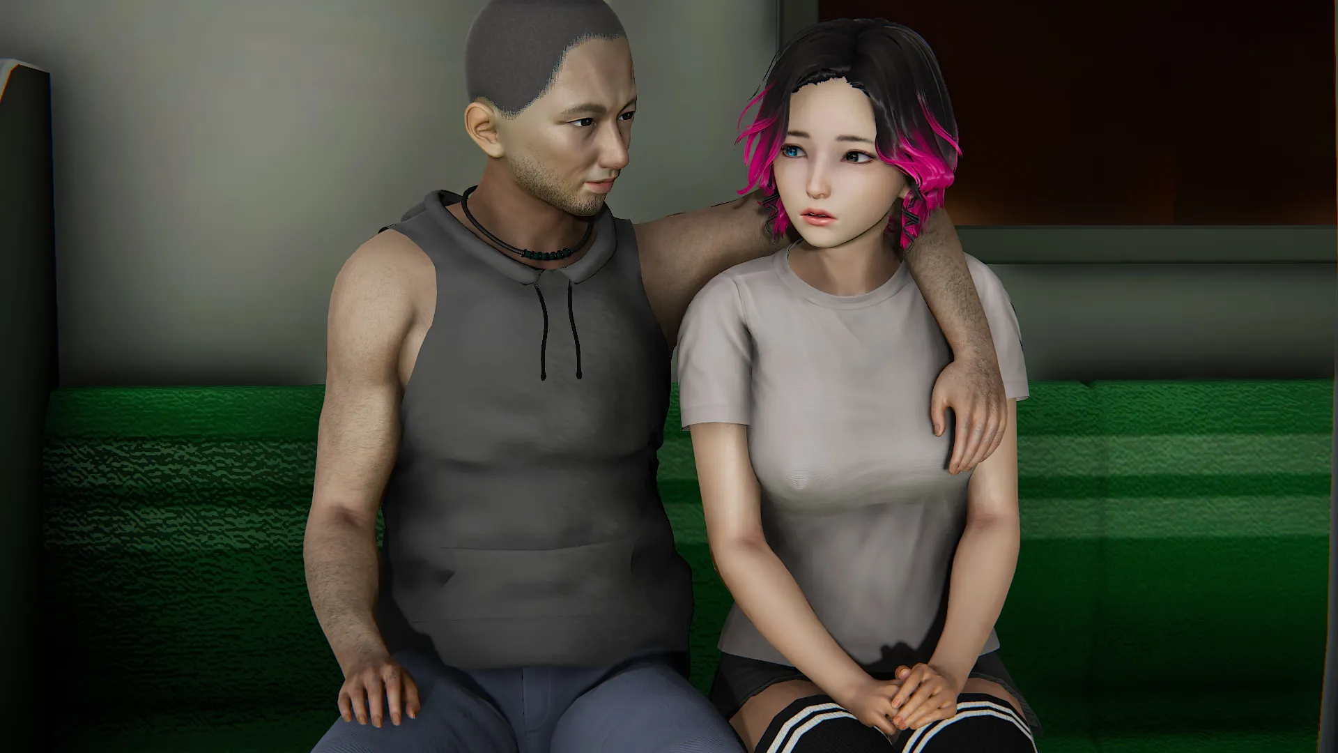 Reid  & Juno in Nouridge City gameplay screenshot 6 (RPGM adult game) by Imisx – free download
