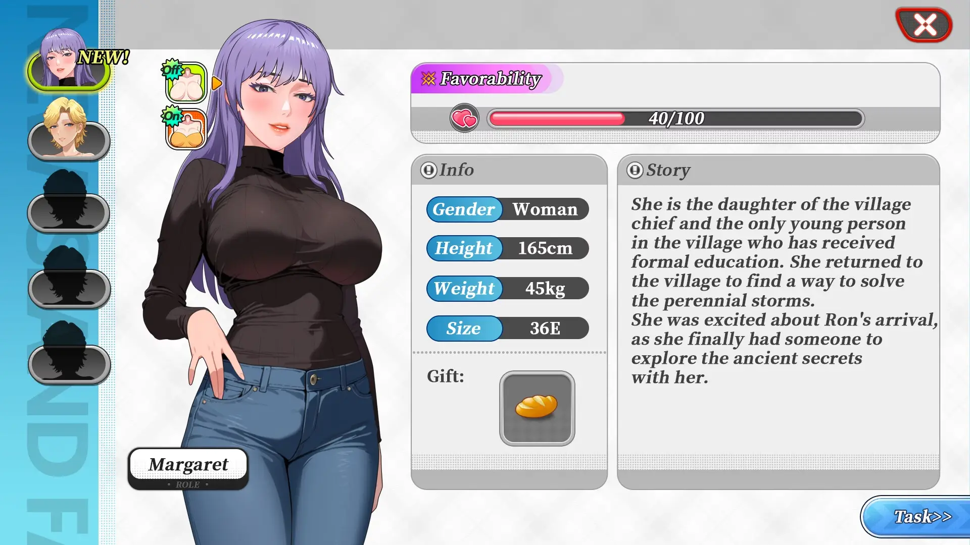 Happy Island Fantasy gameplay screenshot 9 (Unity adult game) by HappyCreator – free download