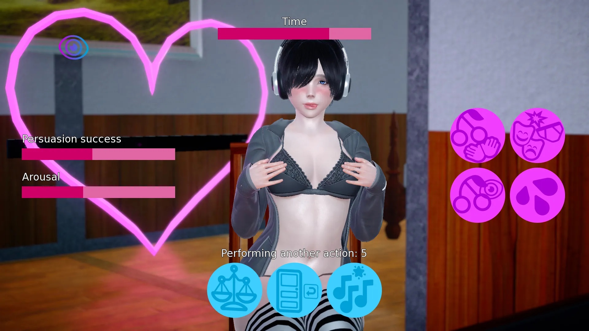 StreamBound gameplay screenshot 2 (Ren'Py adult game) by D-R-69 – free download