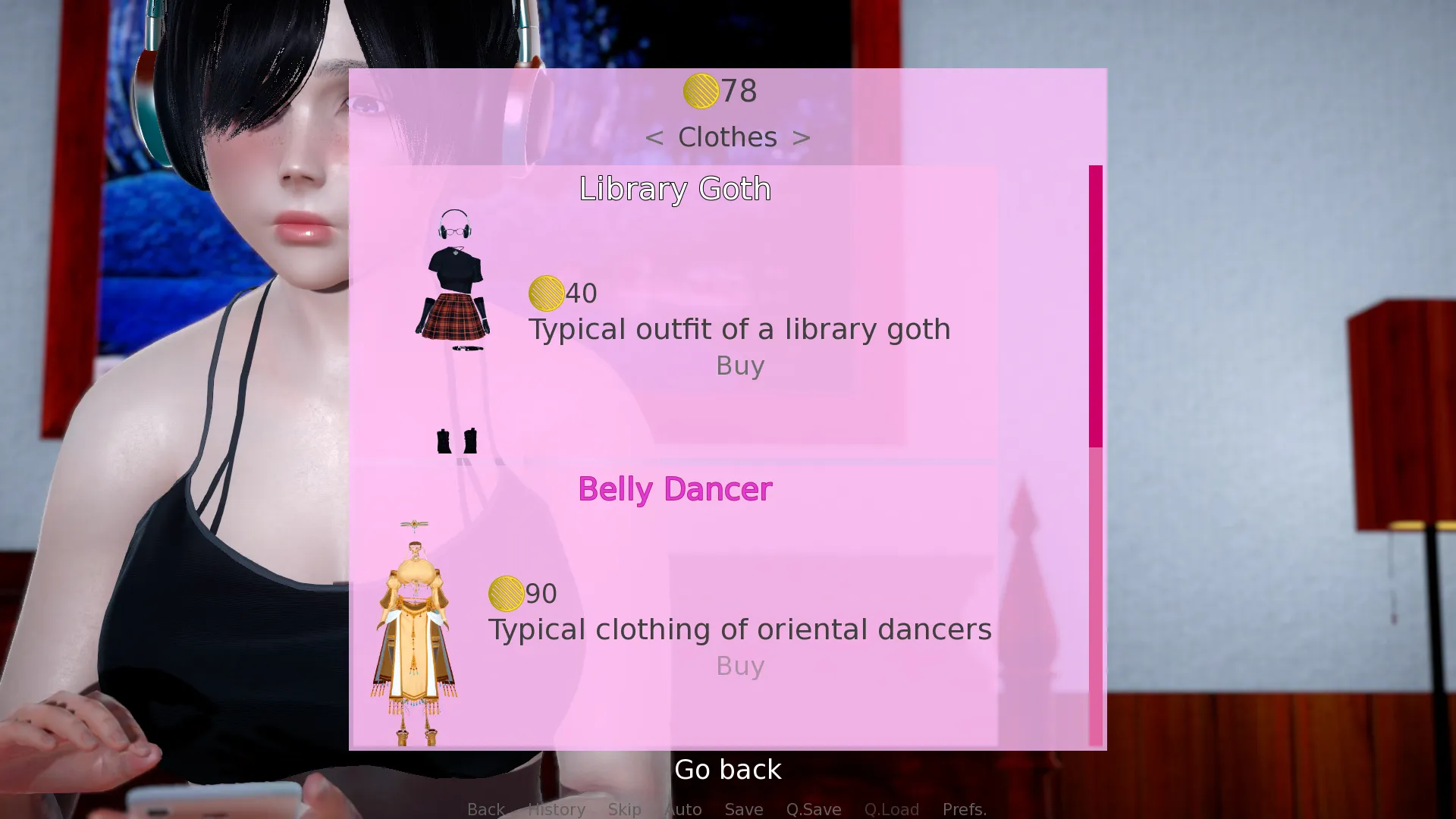StreamBound gameplay screenshot 5 (Ren'Py adult game) by D-R-69 – free download
