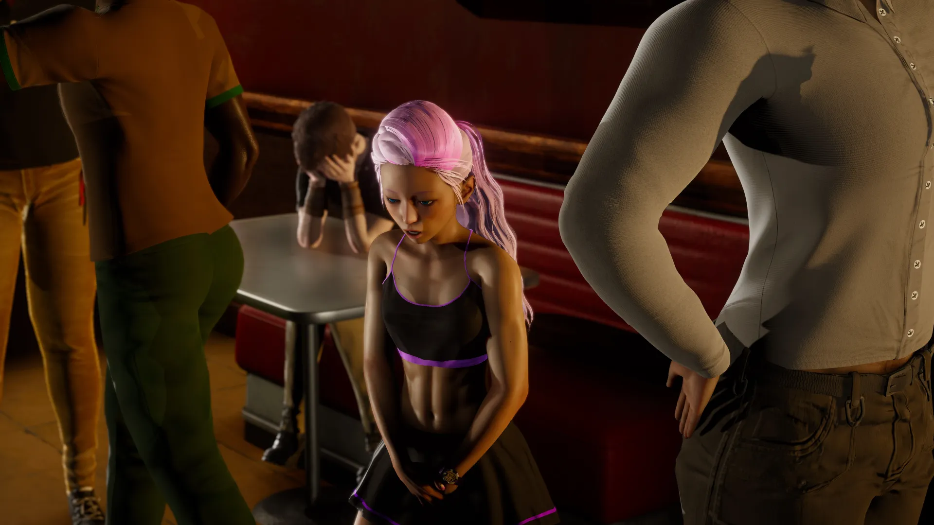 Blood Spirals gameplay screenshot 12 (Ren'Py adult game) by Modern Degenerate – free download