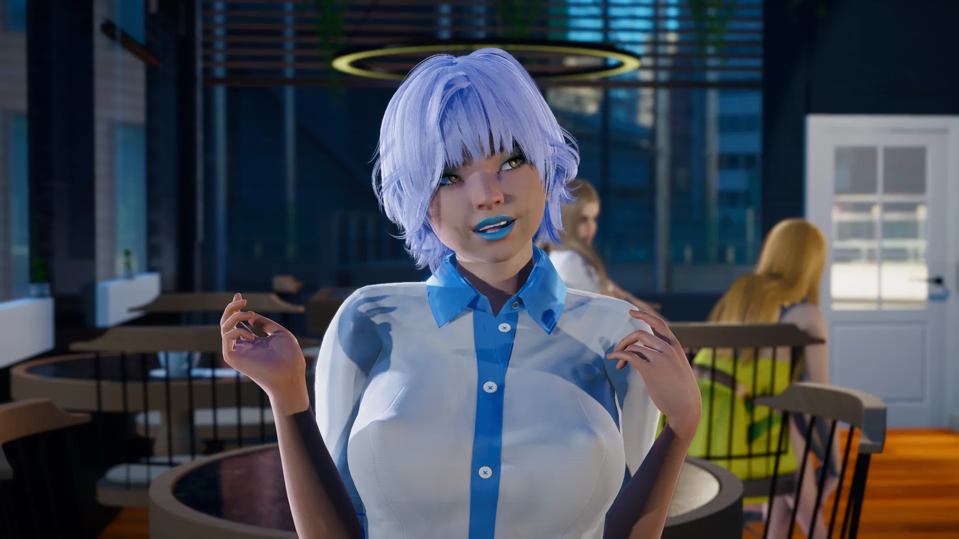 Blood Spirals gameplay screenshot 13 (Ren'Py adult game) by Modern Degenerate – free download