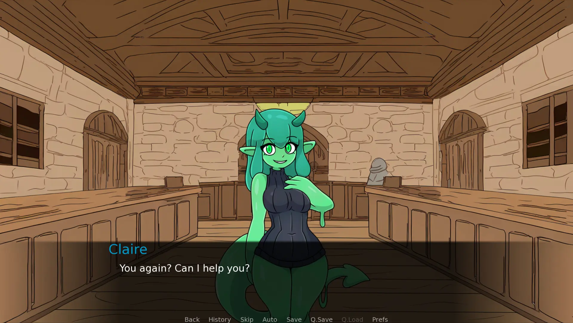 Town of Redemption gameplay screenshot 8 (Ren'Py adult game) by PomiArt – free download