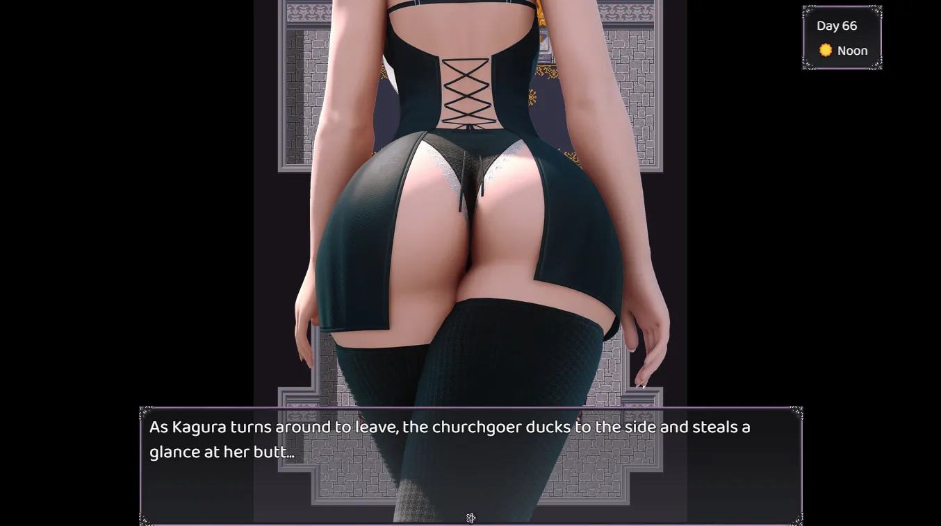 Dark Magician Kagura gameplay screenshot 1 (RPGM adult game) by KaguraRPG – free download