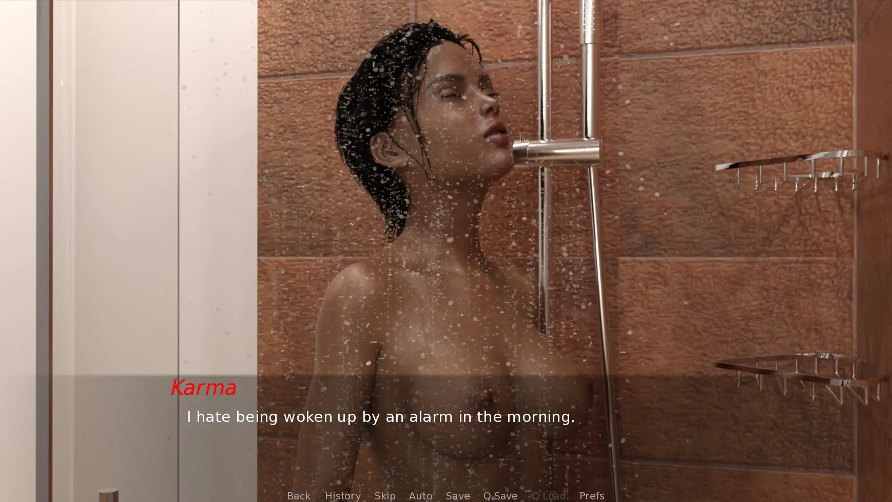 Karma’s Revenge gameplay screenshot 2 (Ren'Py adult game) by IntensiveCareGames – free download