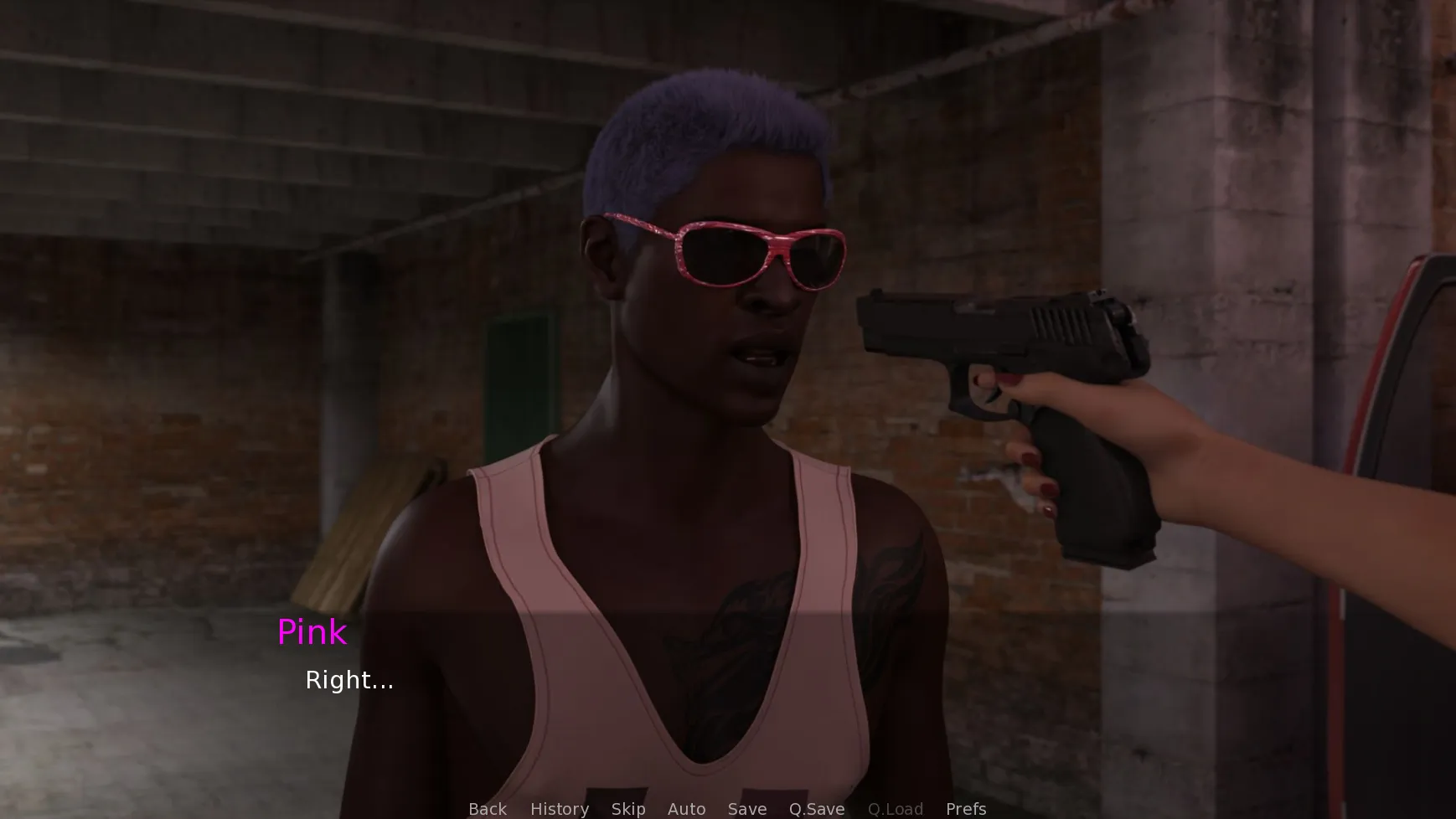 Karma’s Revenge gameplay screenshot 7 (Ren'Py adult game) by IntensiveCareGames – free download
