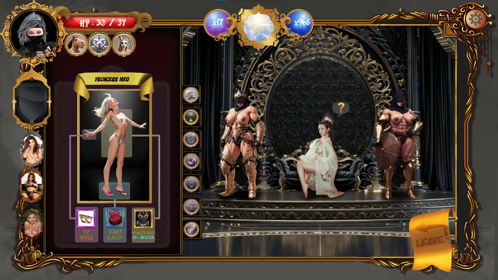Nova of Corruption gameplay screenshot 4 (Others adult game) by DarkestNavi – free download