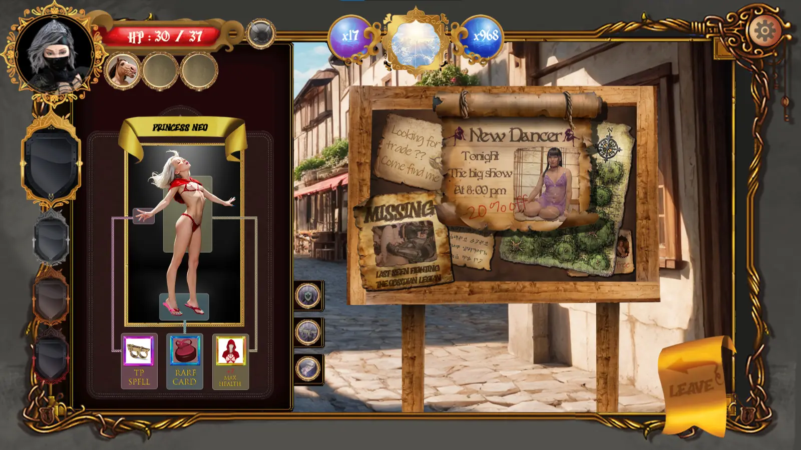 Nova of Corruption gameplay screenshot 3 (Others adult game) by DarkestNavi – free download