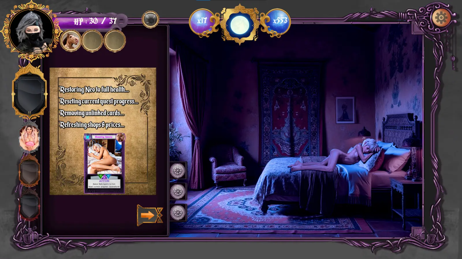 Nova of Corruption gameplay screenshot 12 (Others adult game) by DarkestNavi – free download