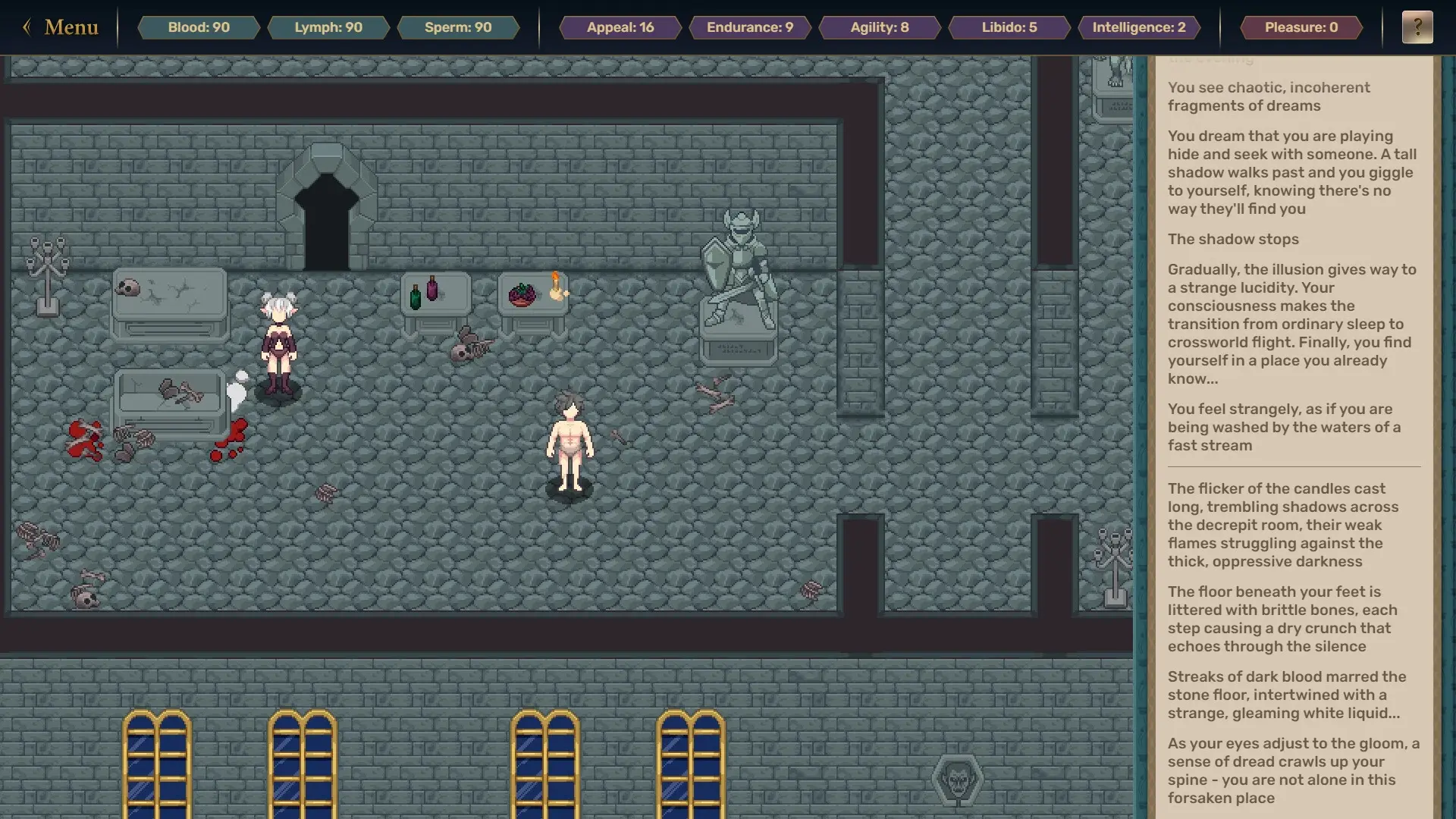 The Girls of Your Dreams gameplay screenshot 5 (Others adult game) by Synthoel – free download