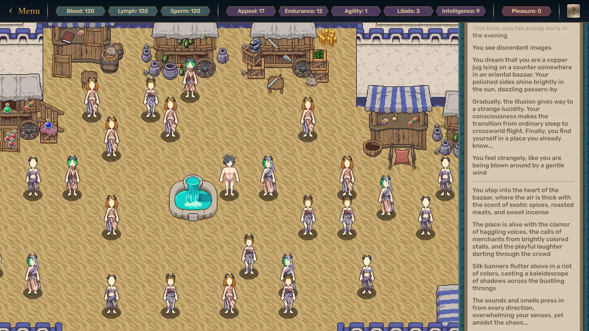 The Girls of Your Dreams gameplay screenshot 8 (Others adult game) by Synthoel – free download