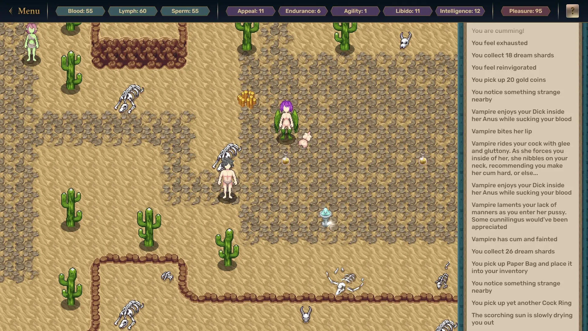 The Girls of Your Dreams gameplay screenshot 9 (Others adult game) by Synthoel – free download