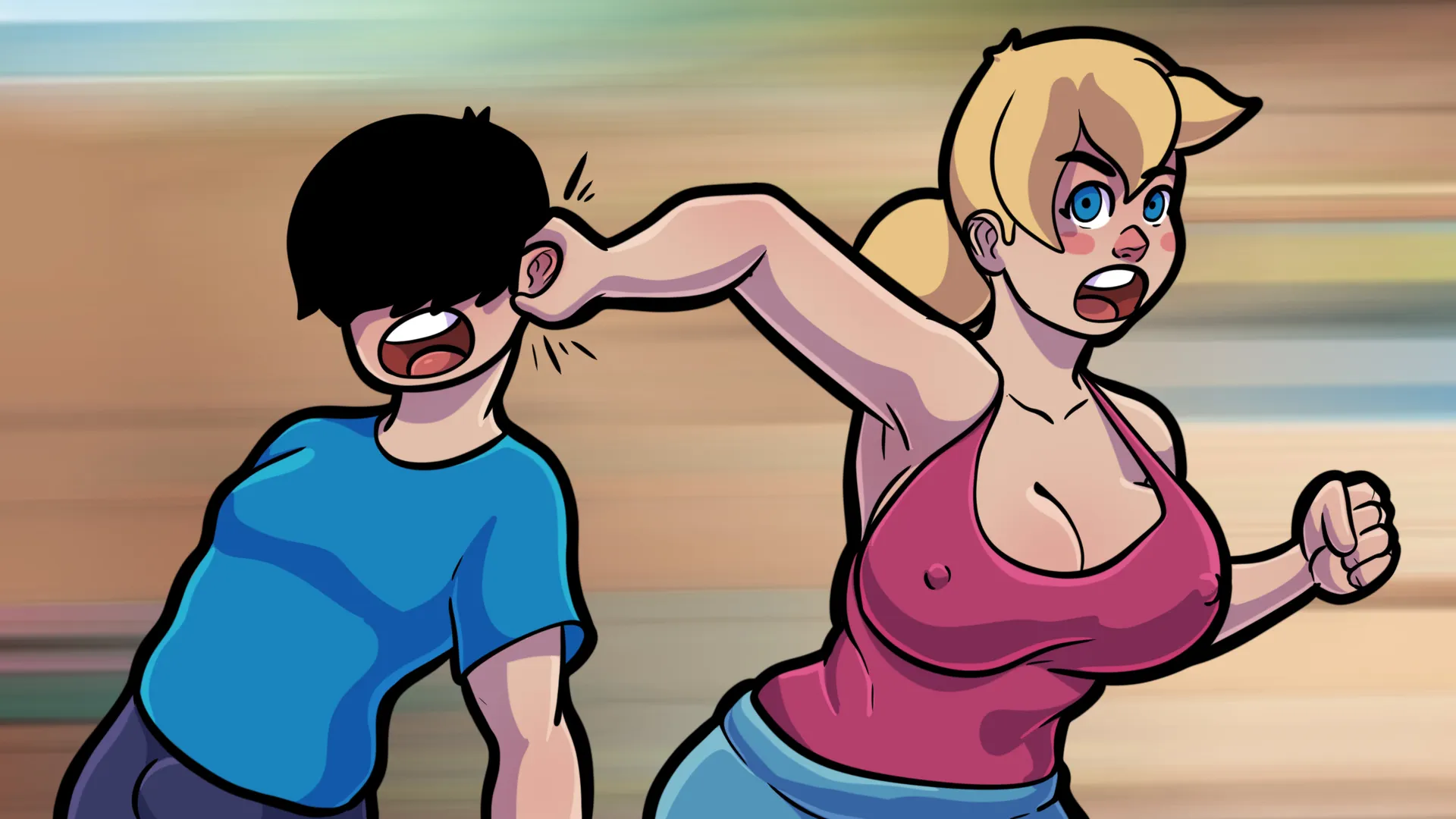 NTR and Zombies gameplay screenshot 7 (Ren'Py adult game) by NTR and Zombies – free download