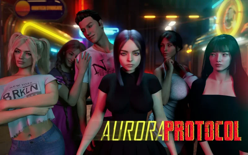Aurora Protocol cover 0.5 Public – Ren'Py adult game by Astghik free download