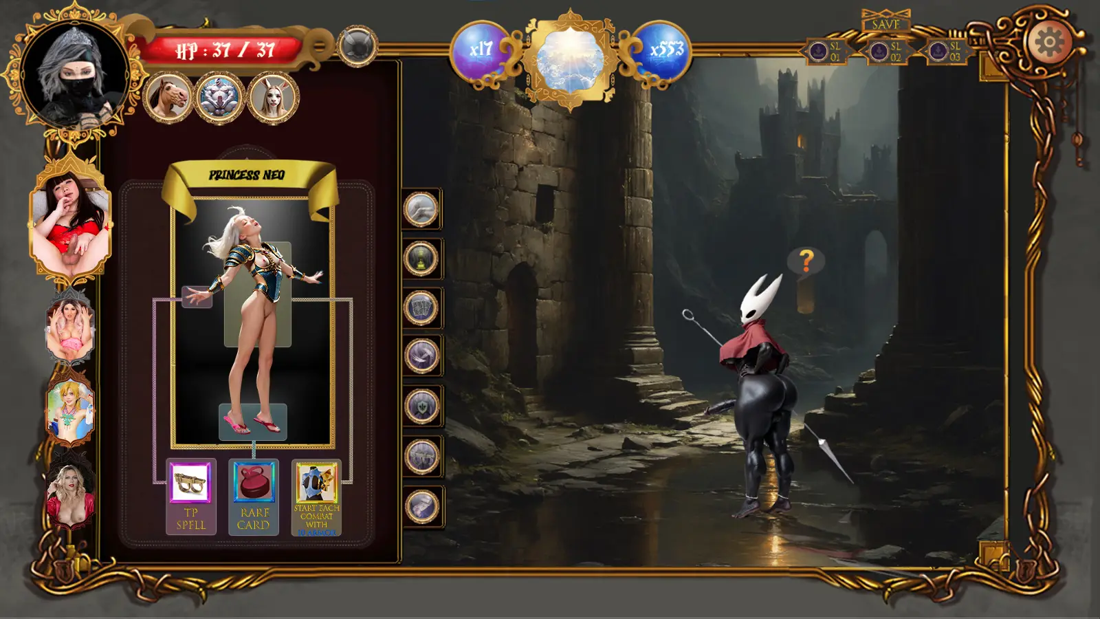 Nova of Corruption gameplay screenshot 5 (Others adult game) by DarkestNavi – free download