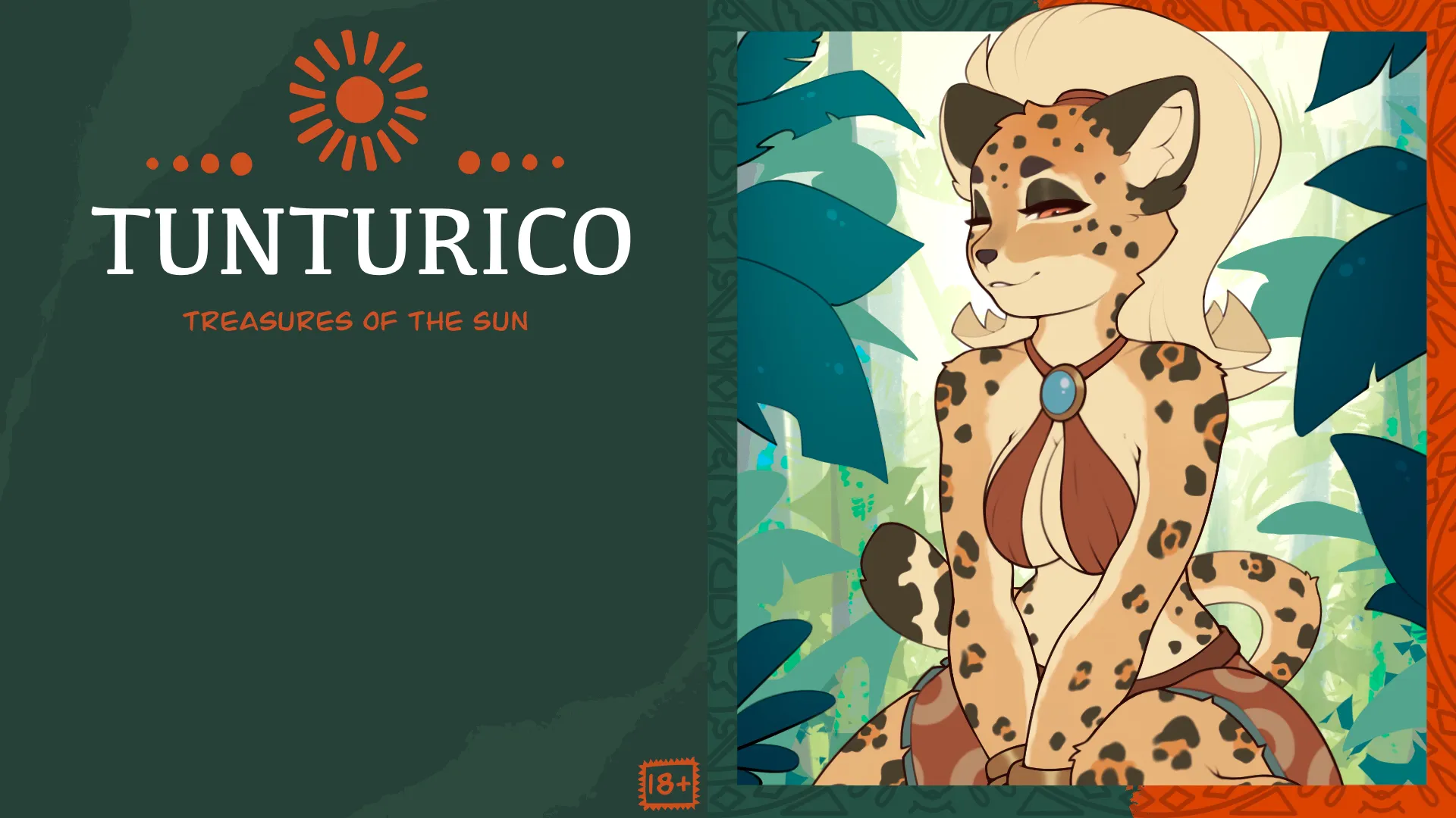 TUNTURICO: Treasures Of The Sun cover 0.4 – Ren'Py adult game by SalvadorZabrali free download