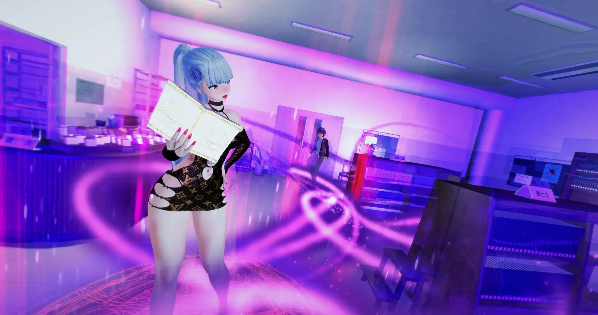 Lustful College gameplay screenshot 7 (Ren'Py adult game) by Tinkel Studios – free download