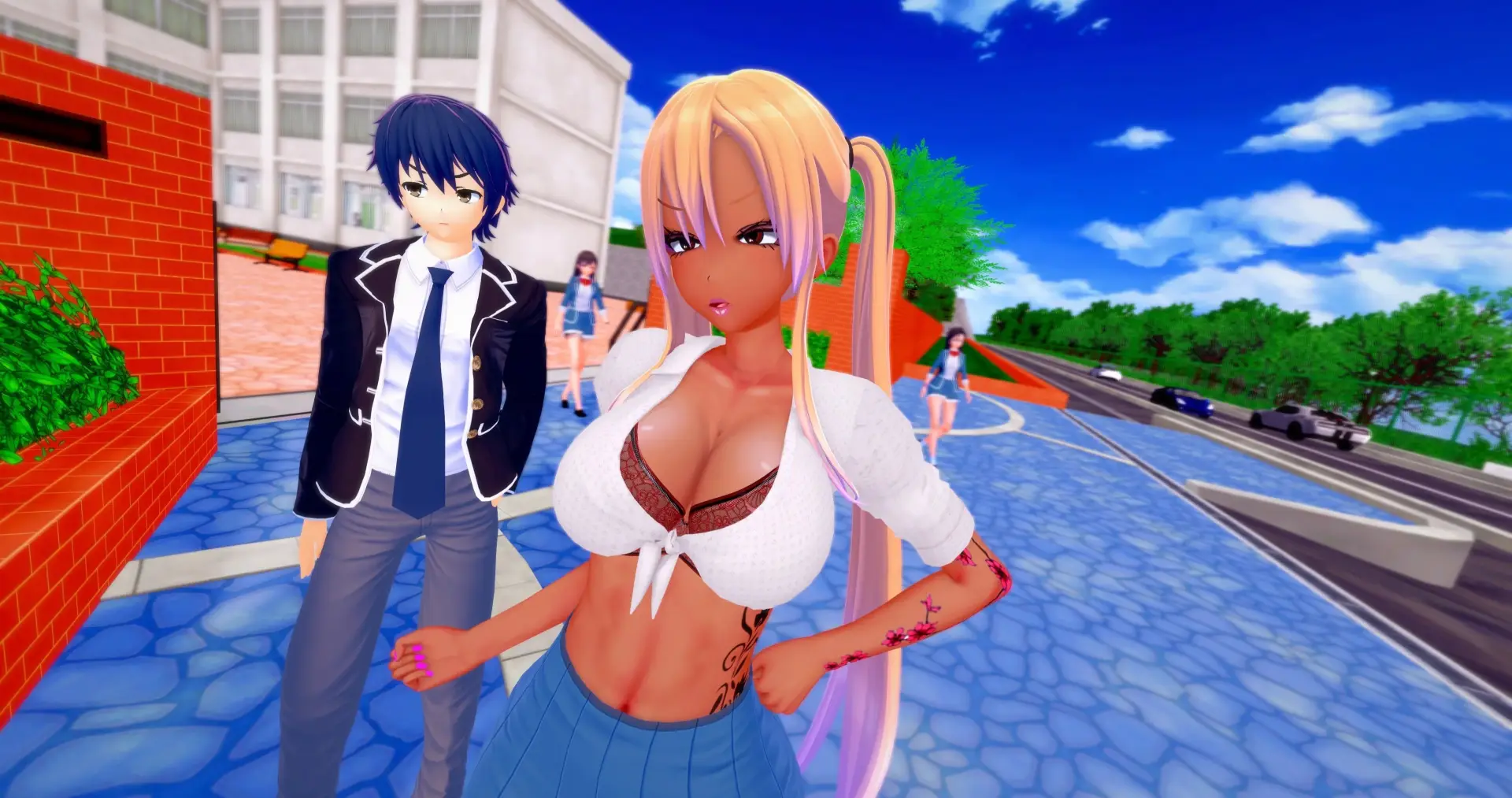 Lustful College gameplay screenshot 17 (Ren'Py adult game) by Tinkel Studios – free download