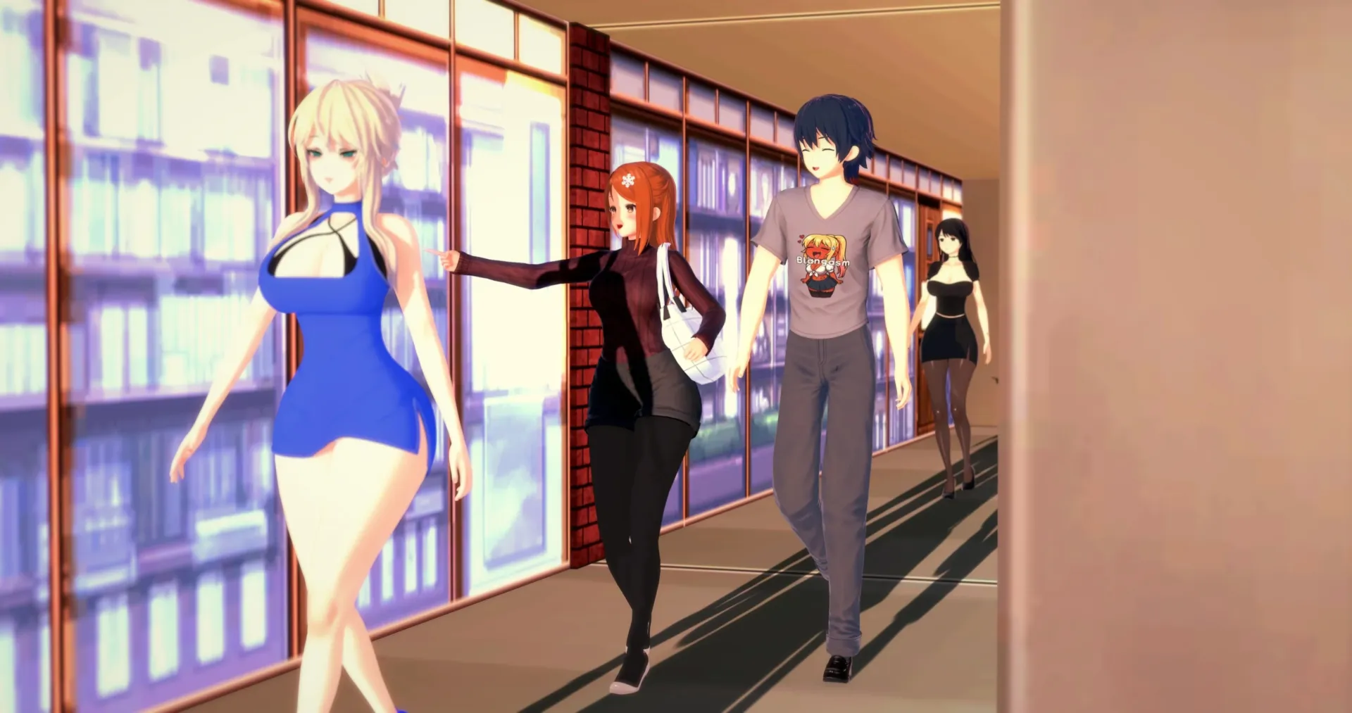 Lustful College gameplay screenshot 24 (Ren'Py adult game) by Tinkel Studios – free download
